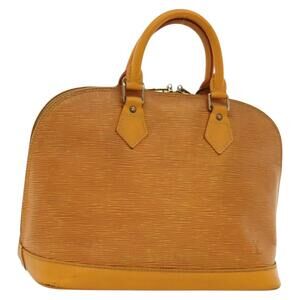 LOUIS VUITTON Epi Alma Hand Bag Yellow M52149